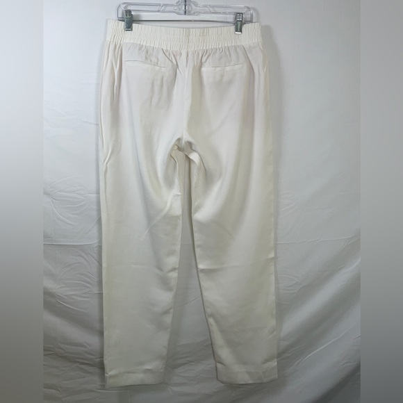 NWT Lilly Pulitzer Alaura Pull On Elastic Waist Pants Coconut (off-white) Medium - Picture 5 of 8
